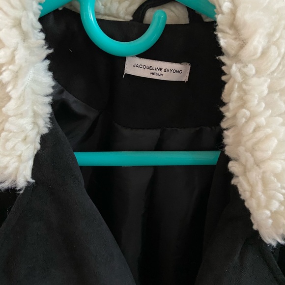 JDY faux suede bomber jacket - Picture 3 of 4